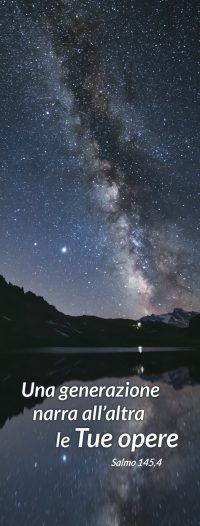 Una generazione narra all'altra le Tue opere