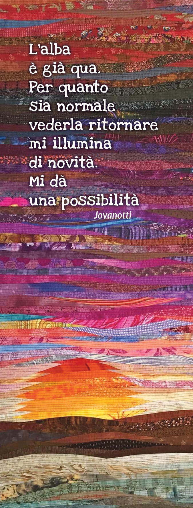 L'alba è già qua.
